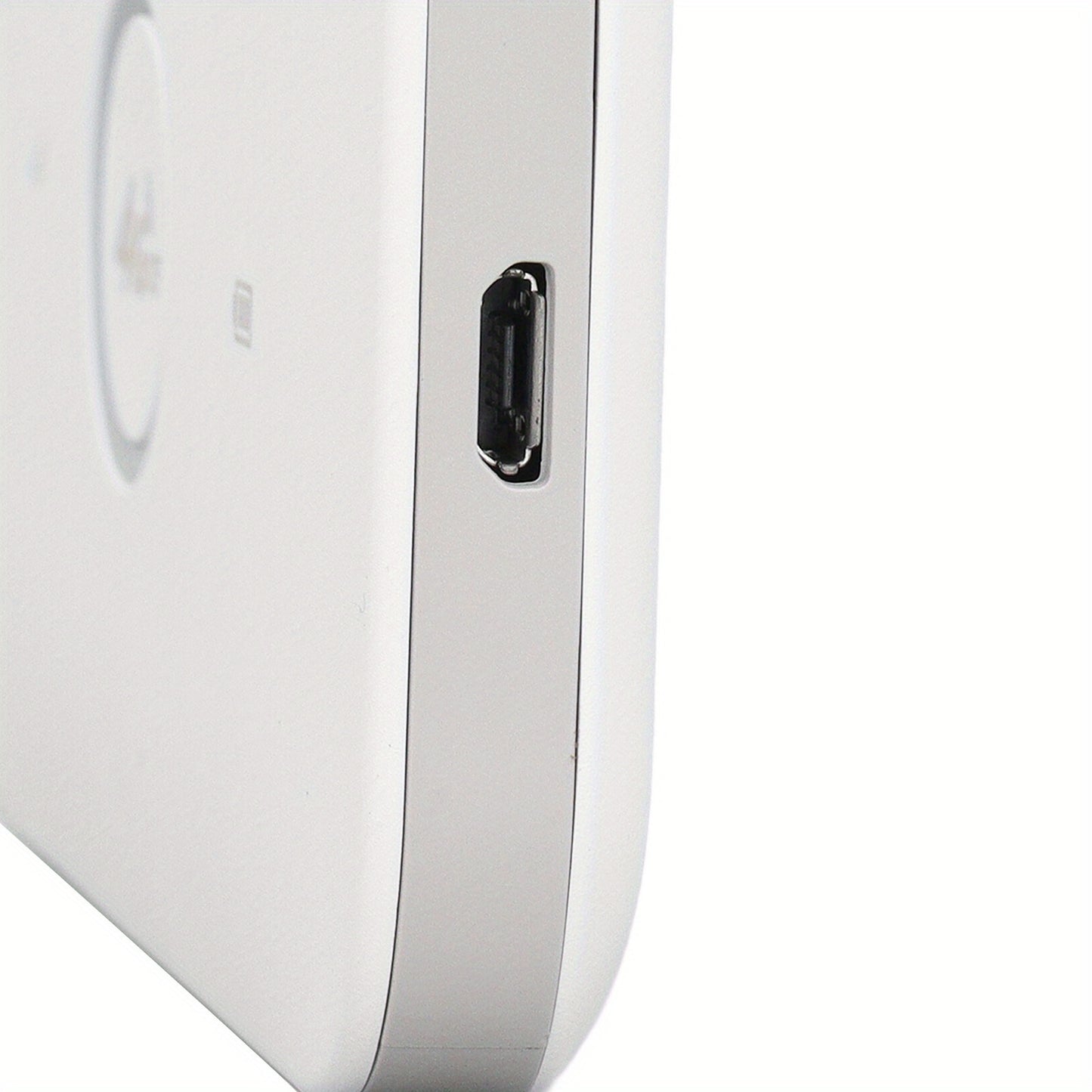 4G LTE Mobile Hotspot 300Mbps Portable WiFi Device Wireless Pocket Router Supports 10 Users with SIM Card Slot for Travel White