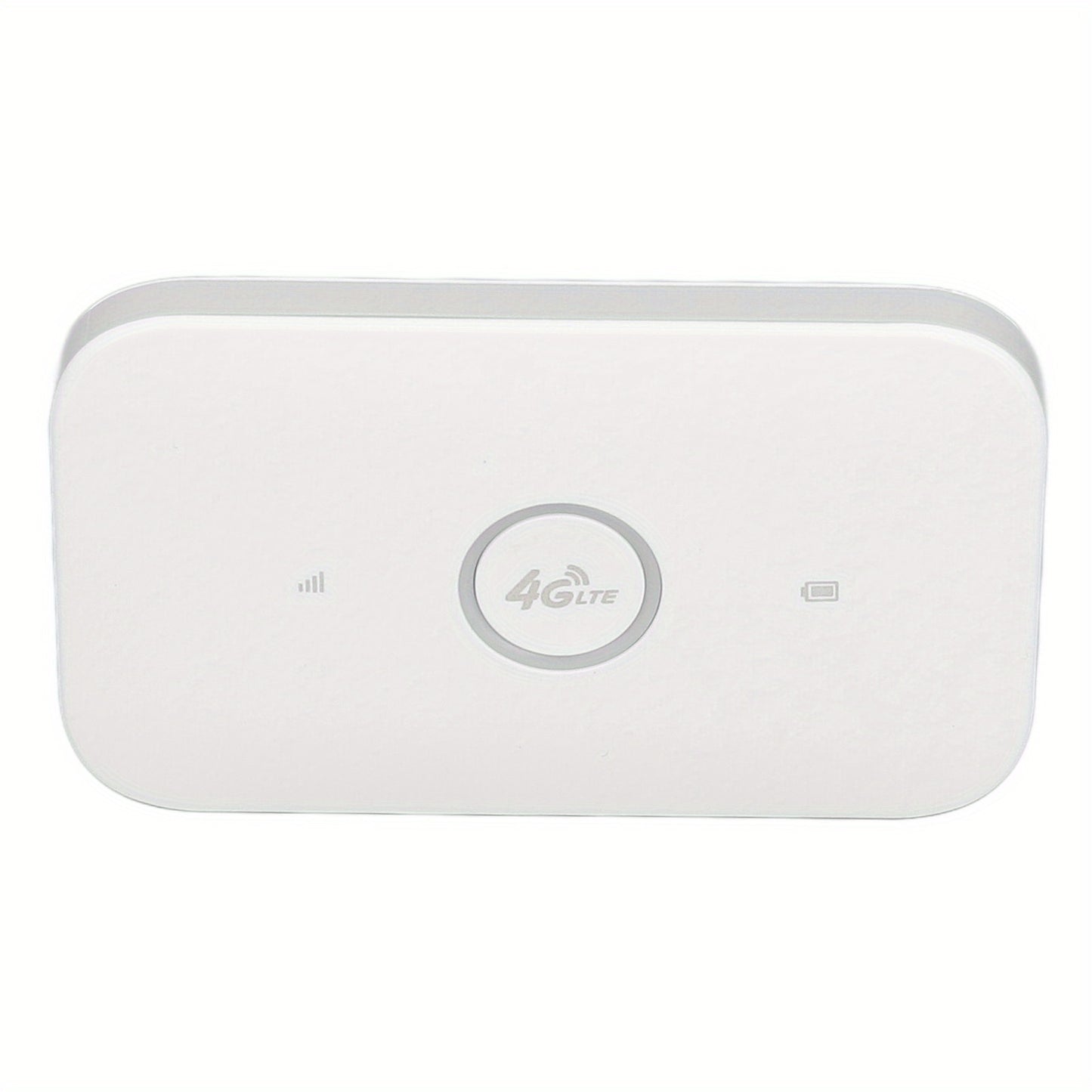 4G LTE Mobile Hotspot 300Mbps Portable WiFi Device Wireless Pocket Router Supports 10 Users with SIM Card Slot for Travel White